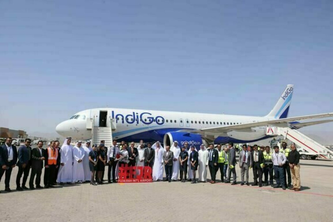Fujairah International Airport celebrates IndiGo's inaugural flights to Mumbai, Kannur