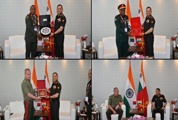 Indian Army's military diplomacy flourishes at Aero India: Gen Upendra Dwivedi engages with global military leaders