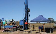 Drilling at the Whitehaven Vickery site in NSW.