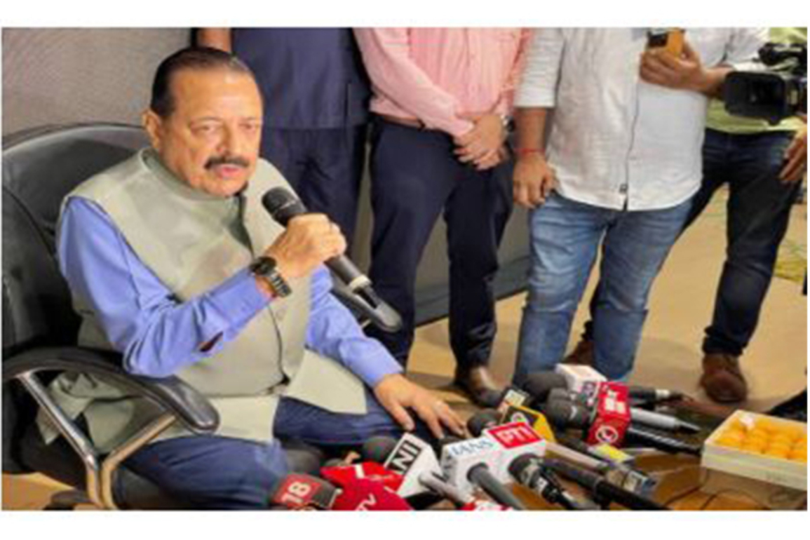 "India has found a lasting space in world of space": Jitendra Singh hails safe return of Group Captain Shubhanshu Shukla