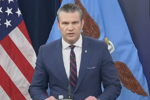 "We didn't start this war, but under President Trump, we are finishing it": US War Secy Pete Hegseth