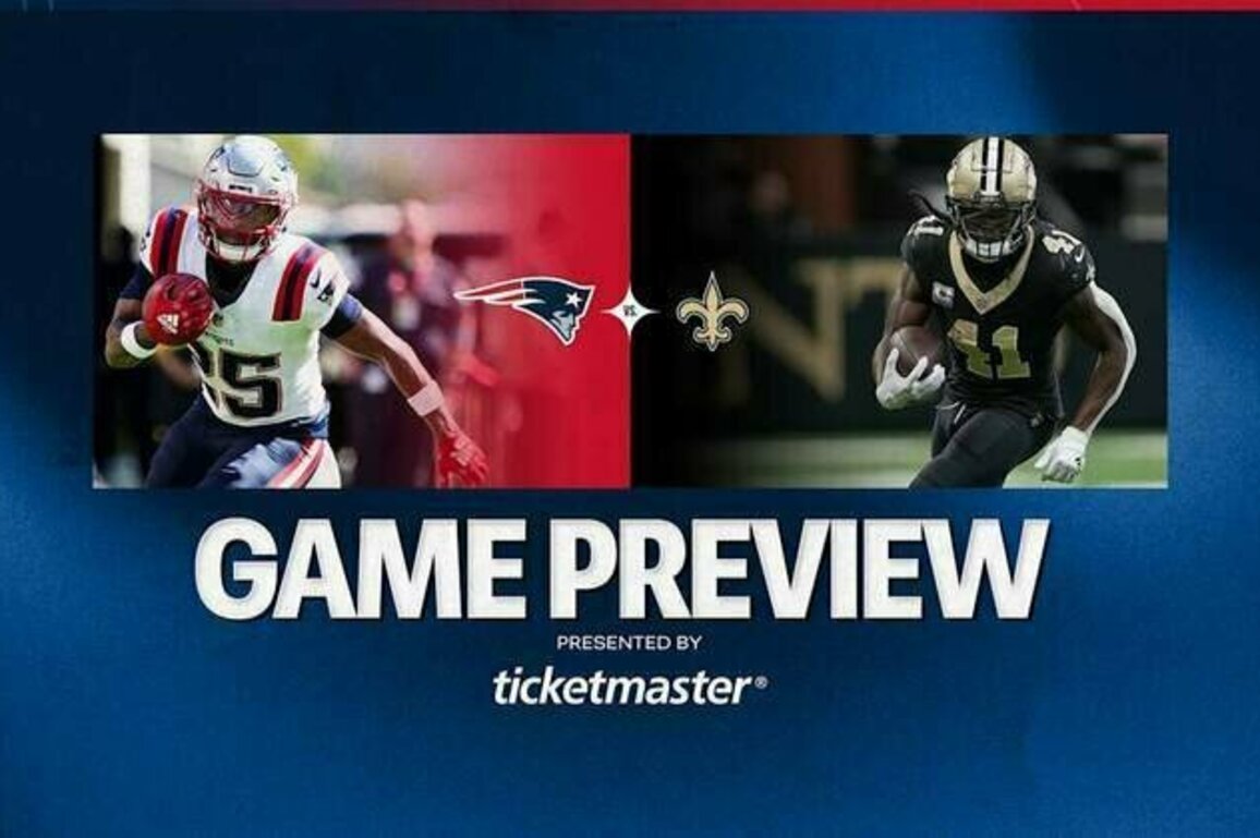 Game Preview: Patriots at Saints