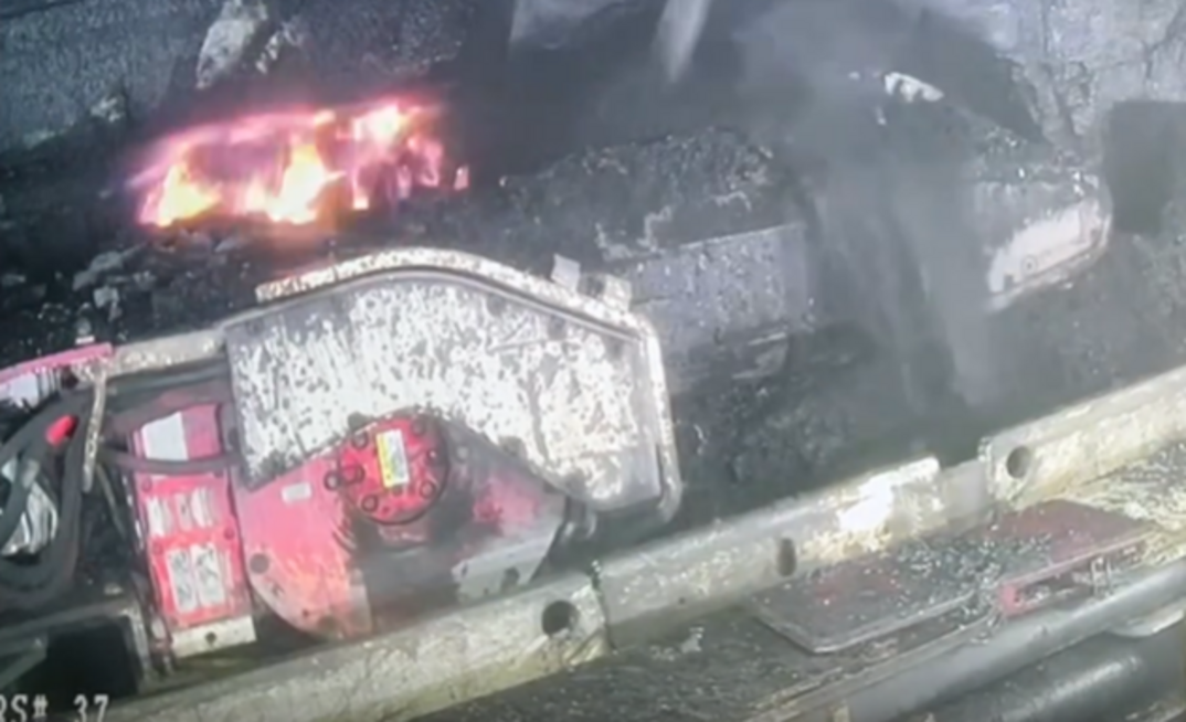 The regulator's image of the incident.