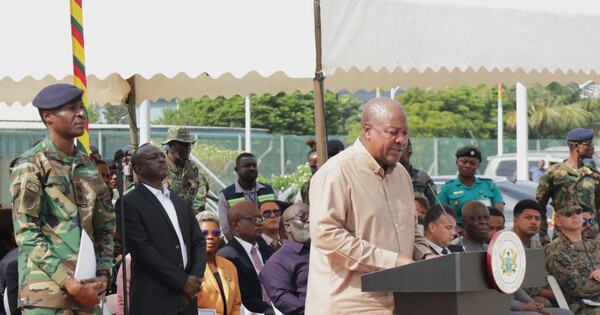 GHANA-ACCRA-MILITARY-JAMAICA-AID