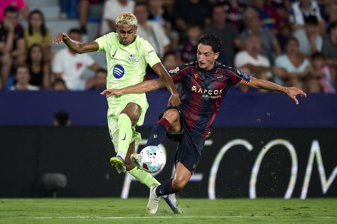 (SP)SPAIN-VALENCIA-FOOTBALL-LALIGA-BARCELONA VS LEVANTE