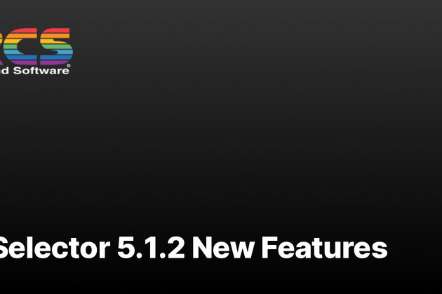 GSelector 5.1.2 New Features&nbsp;&nbsp;&nbsp;