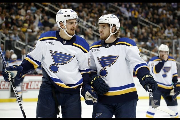 Blues F Robert Thomas, Pavel Buchnevich out vs. Blackhawks