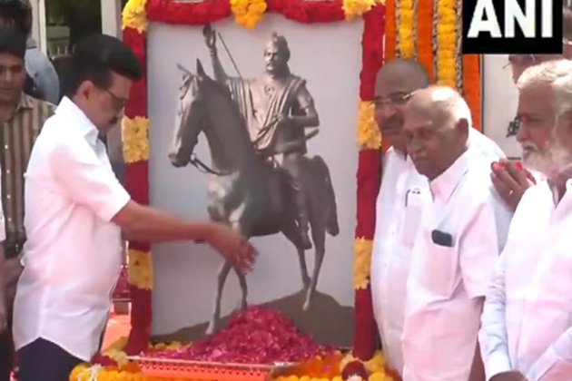 Tamil Nadu CM Stalin pays tribute to freedom fighter Dheeran Chinnamalai on his 220th death anniversary