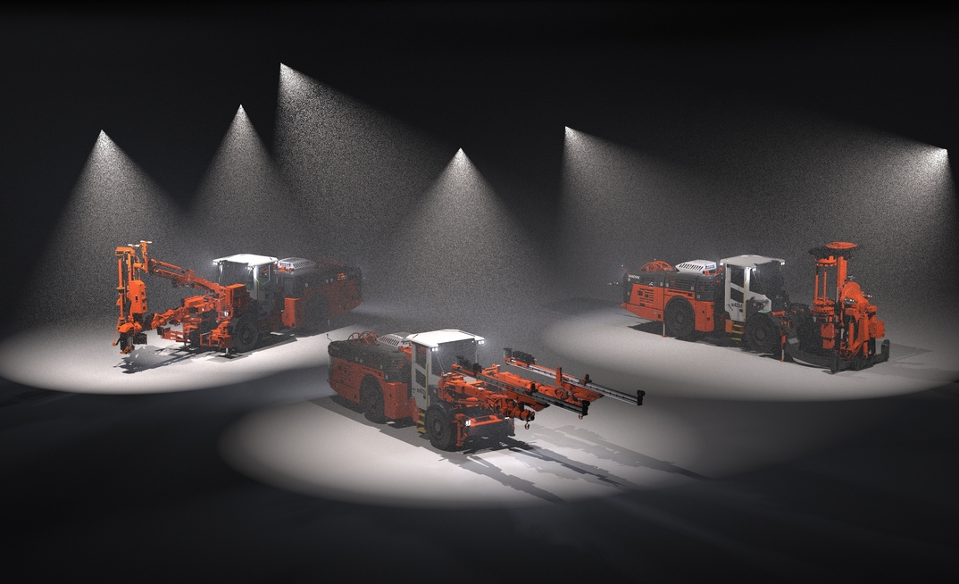 Sandvik’s underground drilling BEV range 