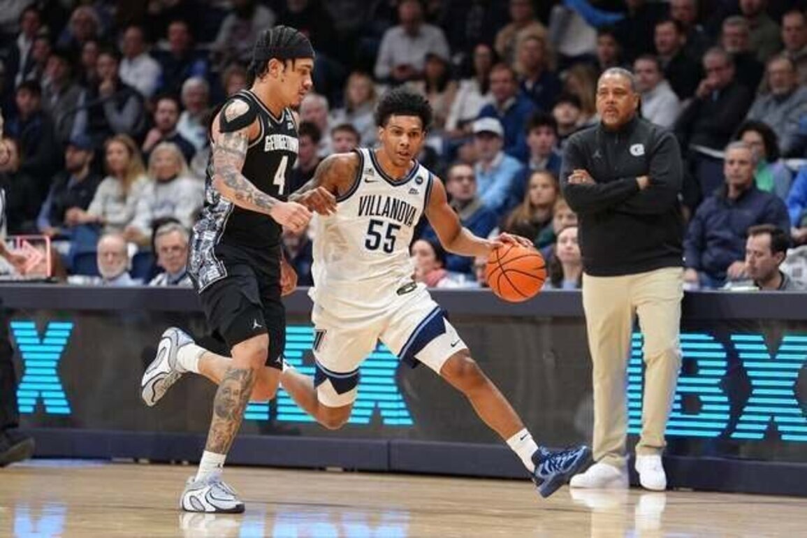 Villanova starts 2nd half on fire to extend Georgetown's losing streak