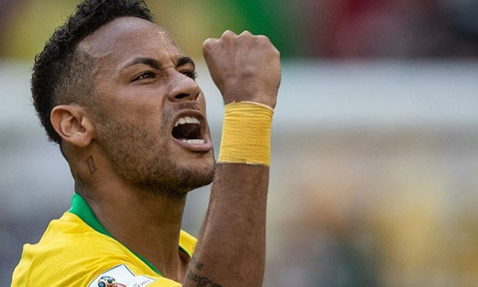 Diving school! Neymar teaches kids to fall and roll Diving school! Neymar teaches kids to fall and roll