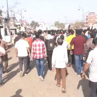 Massive protests hit Lucknow streets: Shia community condemns US-Israel strikes, demands global justice for Khamenei