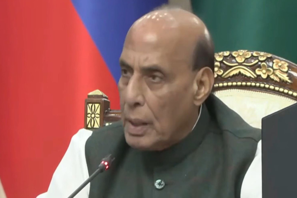 "Not an era of war": Defence Minister Rajnath Singh advocates for peace at SCO meeting
