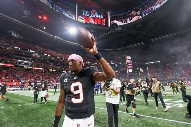 Falcons out to prove they're 'legit' after signature win over Bills