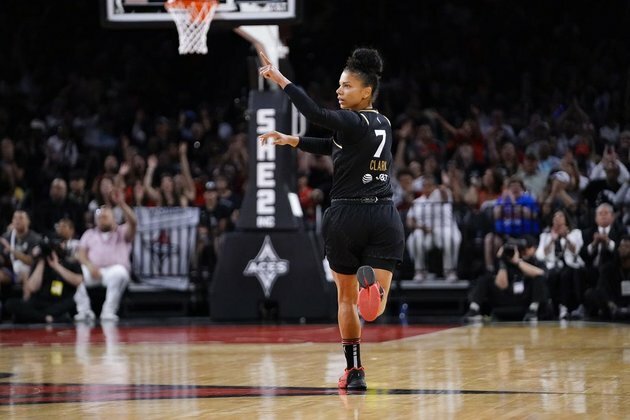 Aces F Alysha Clark named Sixth Player of the Year