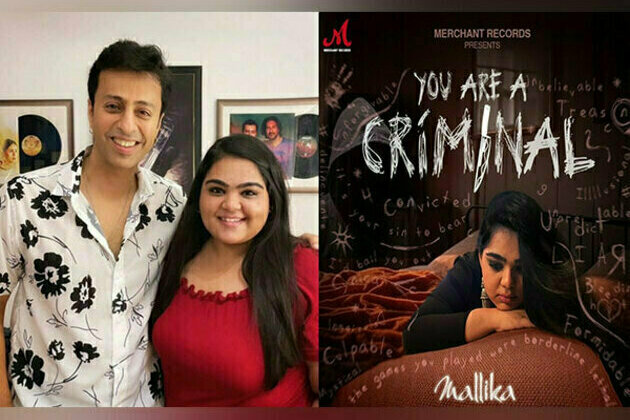 Salim Sulaiman's Merchant Records releases Mallika Mehta's "You Are A Criminal": The Heartfelt Anthem of Betrayal