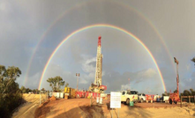 Drilling at the Waitsia field 