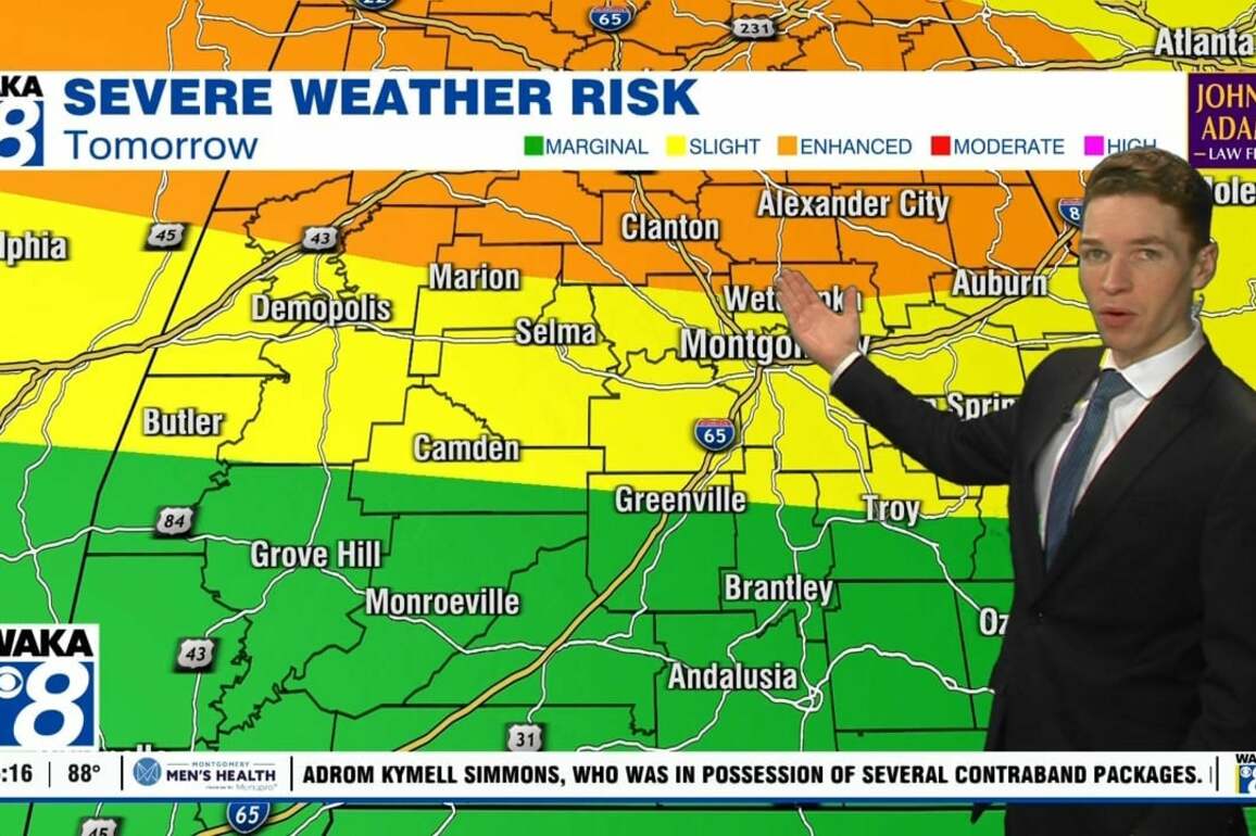 Scattered storms throughout the weekend, some could be severe - WAKA 8