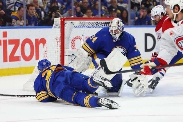 Alex Lyon has 'caught fire' in net as Sabres, Habs prepare for Game 2