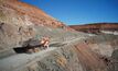 The Rexx tackling the climb out of the Wallaby pit at Granny Smith