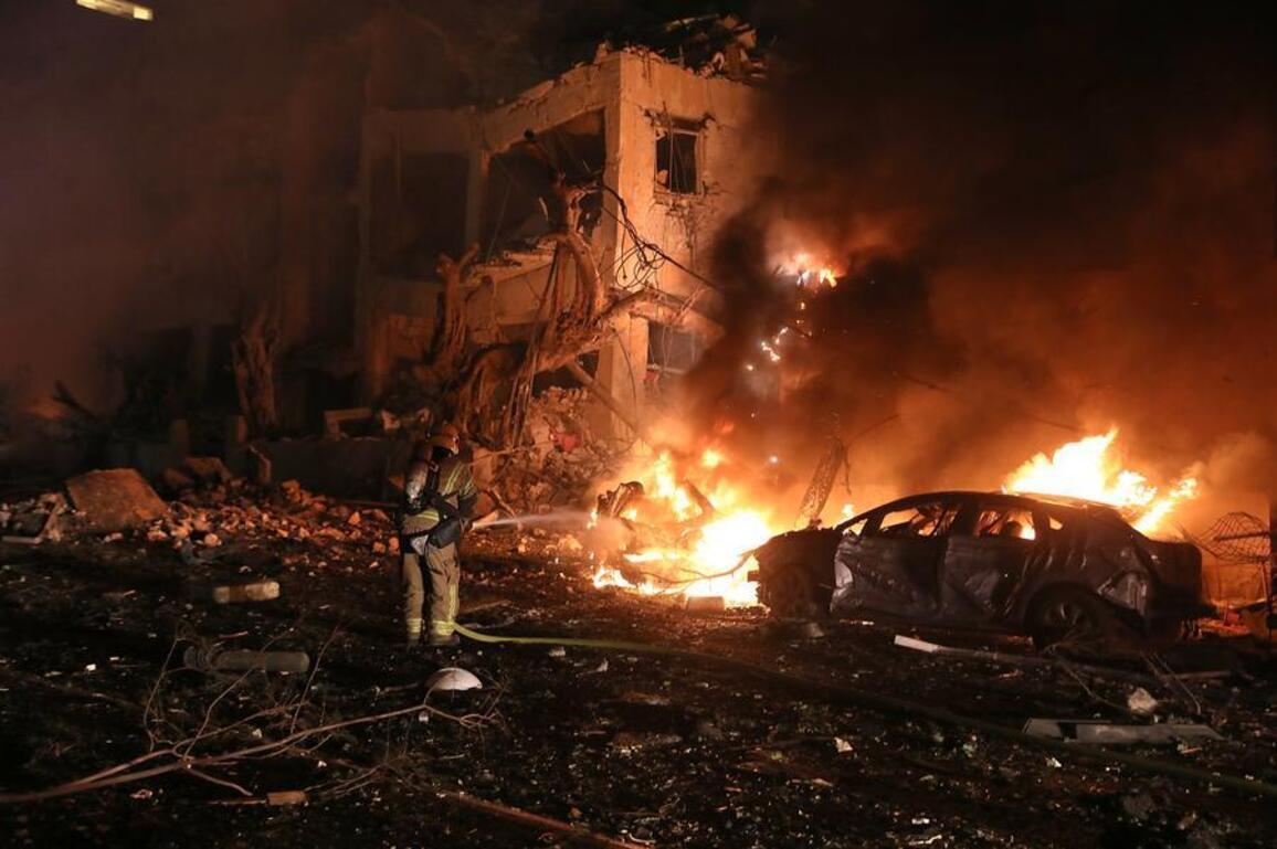Mideast in Pictures: Tel Aviv under fire