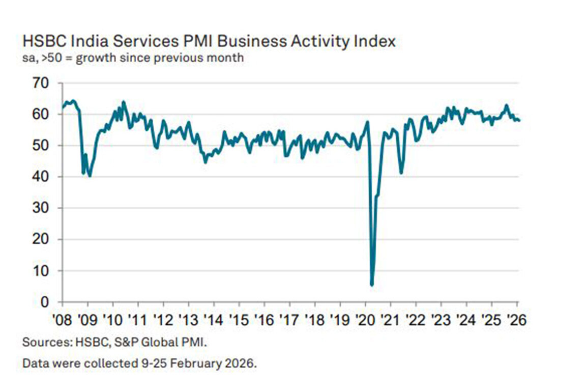 India's service economy broadly stable heading towards end of current fiscal: PMI