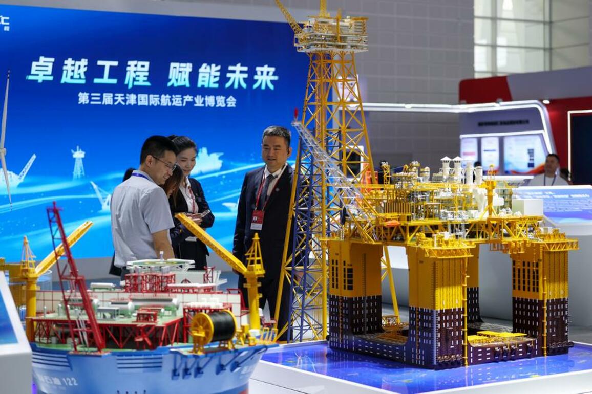 Shipping industry expo in China's Tianjin sees fruitful results