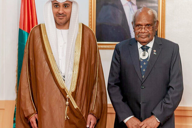 UAE Ambassador presents credentials to Acting Governor General of Solomon Islands