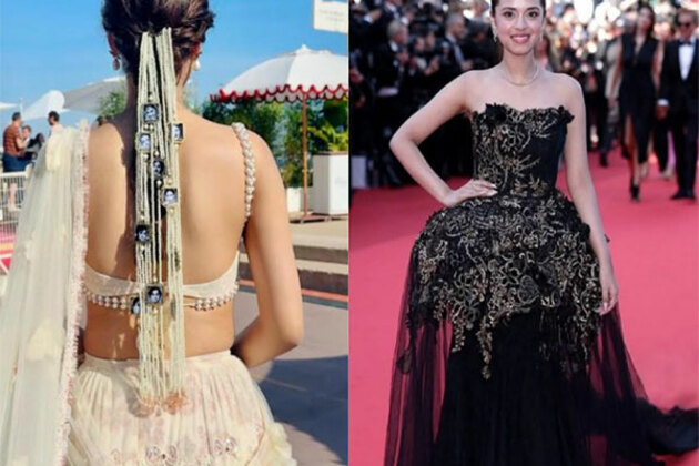 Nitanshi Goel marks her Cannes 2025 debut with heartfelt tribute to legendary Bollywood icons