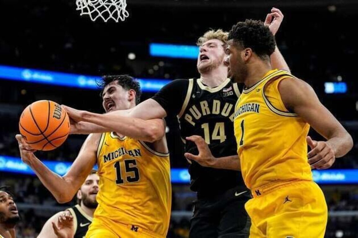 Purdue pulls of upset over Michigan in Big Ten title game