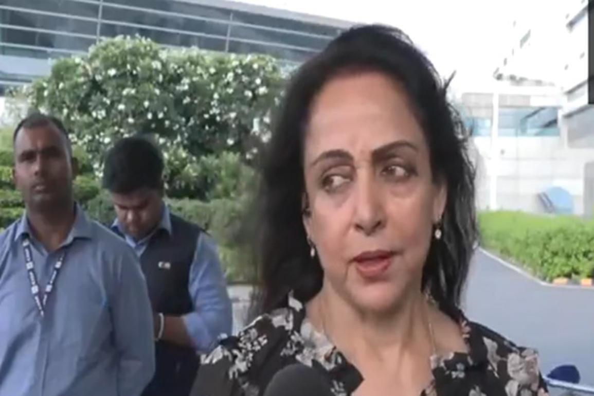"Hope there is no interruption from Opposition": BJP's Hema Malini on upcoming Parliament monsoon session