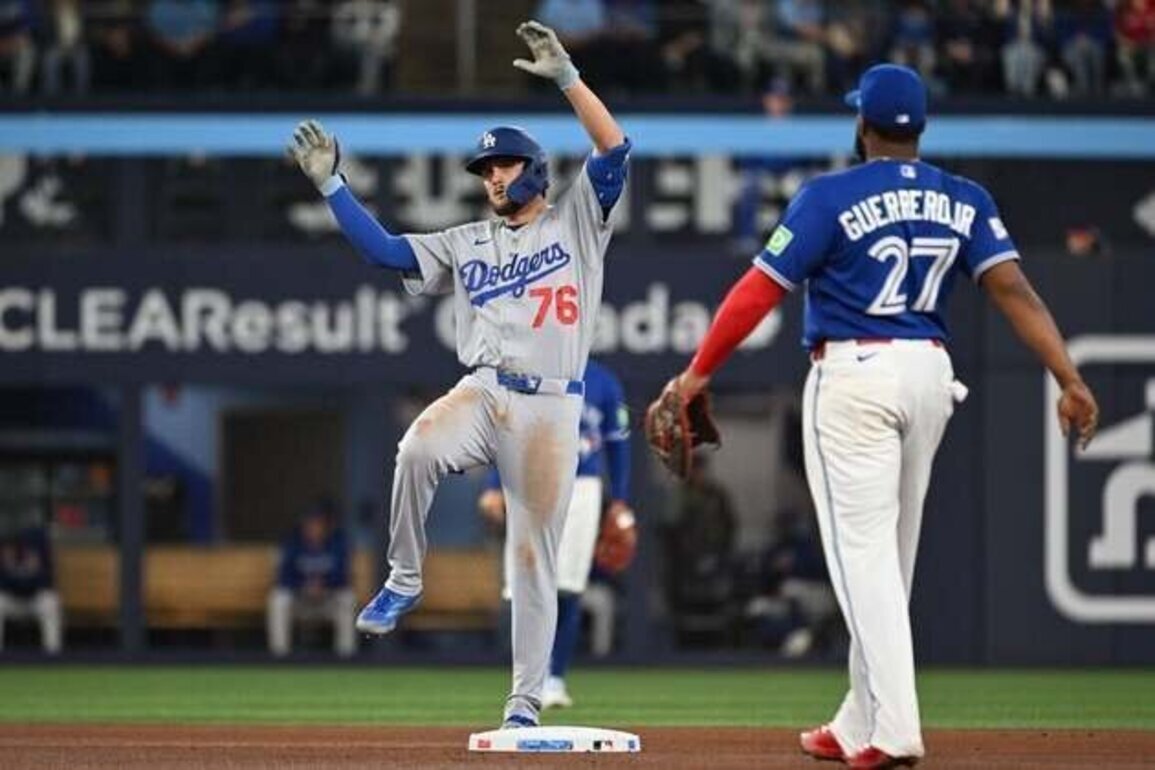 Dodgers' dominance adding to Blue Jays' woes