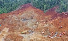  Mining at Nickel Mines' Hengjaya mine in Indonesia