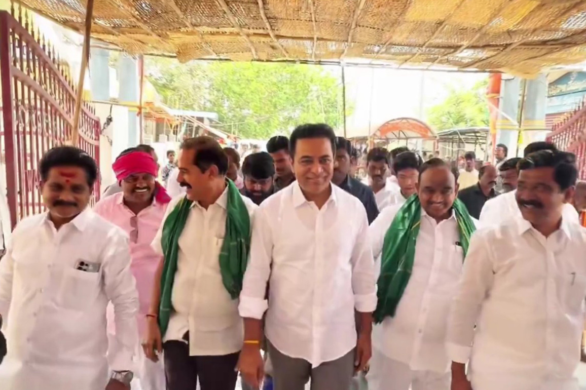 KTR, K Kavitha slam Revanth Reddy government after 4 farmers die after shed collapsed due to rain