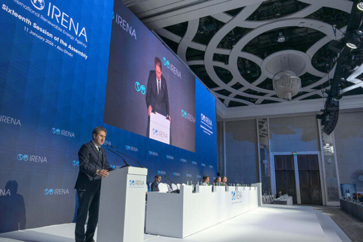 IRENA Assembly opens in Abu Dhabi with focus on record growth in renewable energy capacity