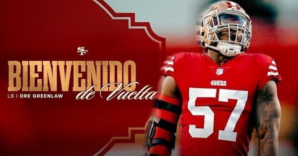 Dre Greenlaw ha Regresado a los 49ers