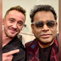 AR Rahman drops selfie with Harry Potter star Tom Felton at TIFF, fans call it "picture of the century"