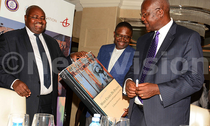 Katureebe launches book on courts and politics Katureebe launches book on courts and politics