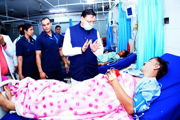 Uttarakhand: CM Dhami inspects Doon Medical College, reviews health services