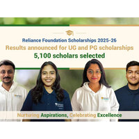 Reliance Foundation announces scholarship results on the eve of Dhirubhai Ambani's birth anniversary; Selected UG & PG scholars to receive up to Rs 2 lakh & Rs 6 lakh respectively