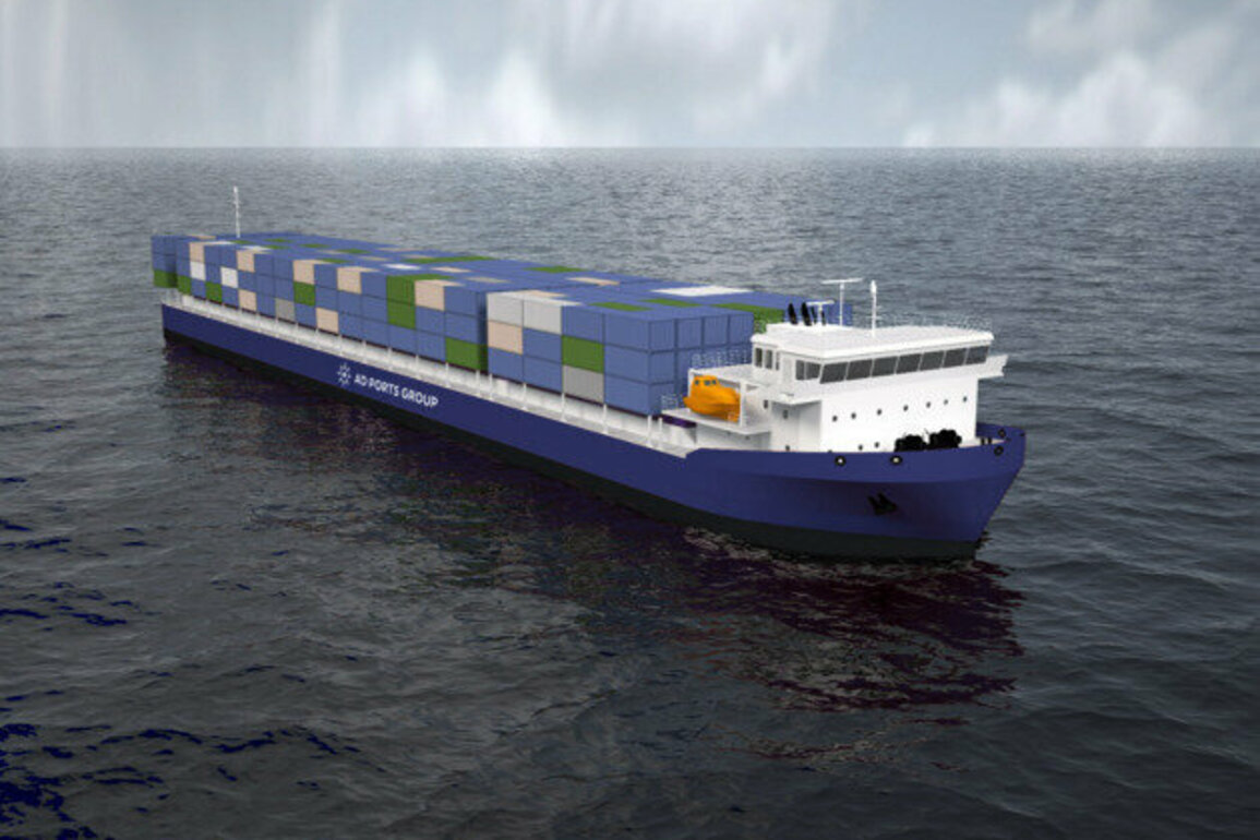 AD Ports Group awards contract for two shallow-draft container vessels for Caspian Sea operations