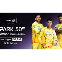 TECNO SPARK 50 5G With a Massive 6500mAh Battery Goes on Sale Today