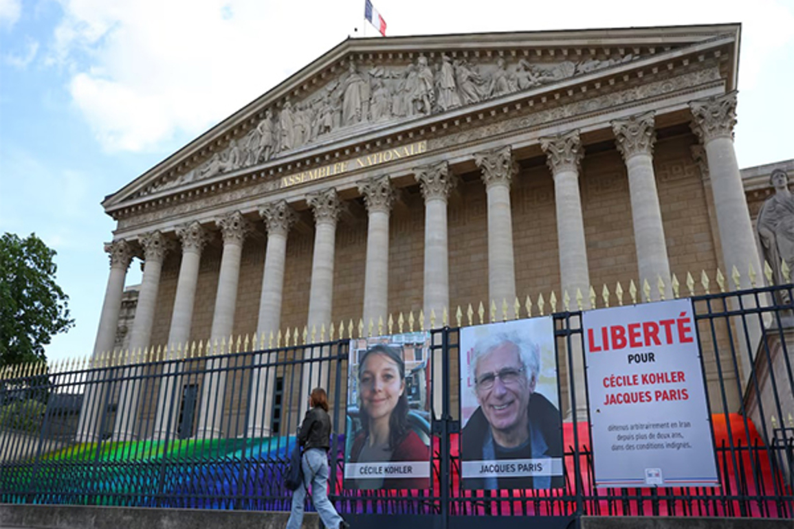 Macron demands immediate release of French couple held in Iran for more than three years