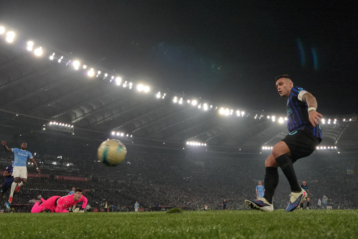(SP)ITALY-ROME-FOOTBALL-ITALIAN CUP-FINAL-INTER MILAN VS LAZIO