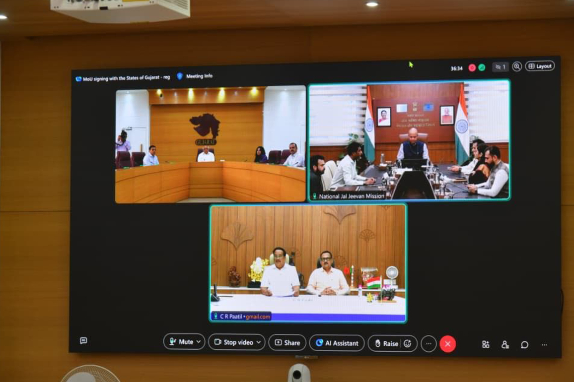 Govt committed to delivering tap water to the remotest areas of the state: Gujarat CM