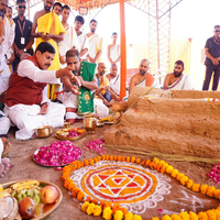 MP CM Yadav inaugurates 5-day 'Ekatma Parv' at Omkareshwar, participates in Vedic rituals