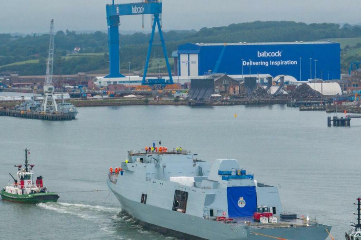 Type 31 frigate HMS Venturer 'makes maiden voyage' on River Forth - The Herald