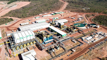 MIna de terras raras da Mineração Serra Verde em GO