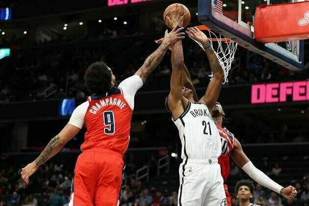 Nets beat Wizards to snap six-game losing streak