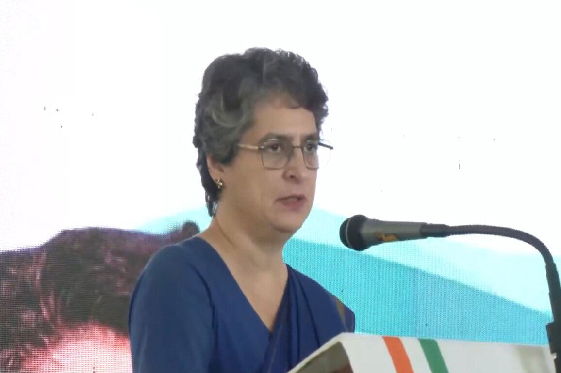 "You lost everything but your courage, pride shone through": Priyanka Gandhi after laying foundation stone for Wayanad landslide victims